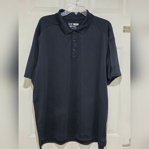 5.11 Tactical Polo Shirt Short Sleeve Black Men's  XL